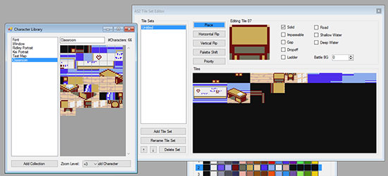 ROM Architect editor screenshot.