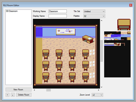 ROM Architect editor screenshot.